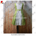 Green simple and comfortable girls dress